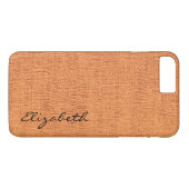 Oranje Elegant Canvas Kijk uit Case-Mate iPhone Case (Achterkant (Horizontaal))
