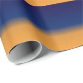 Oranje en blauw cadeaupapier (Rol Hoek)