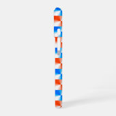 Oranje en Blauw iPhone 16 Hoesje (Linkerkant)