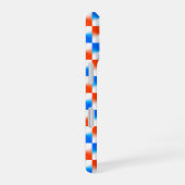 Oranje en Blauw iPhone 16 Hoesje (Rechterkant)