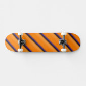 Oranje en blauw persoonlijk skateboard (Horizontaal)