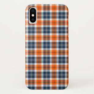 Oranje en blauw portief Case-Mate iPhone case
