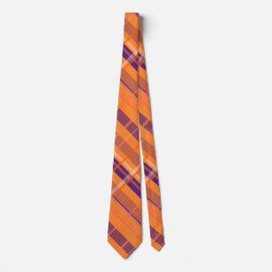 Oranje en blauw speldenStropdas Stropdas