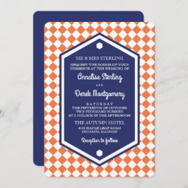 Oranje en blauw | Uitnodiging tot weduwschap op af