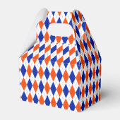 Oranje en blauwe diamanten argyle bedankdoosjes (Achterkant)