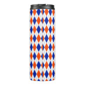 Oranje en blauwe diamanten argyle thermosbeker (Achterkant)