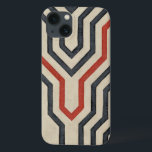 Oranje en blauwe grafische lijnen Case-Mate iPhone case<br><div class="desc">Grafische oranje en blauwe lijnen lopen dit stuk door Chariklia Zarris. De oranje lijnbesnoeiingen door het grootste deel van het werk,  terwijl de onduidelijke lijnen een waarneembaar patroon aan hen hebben. Bestel vandaag nog!</div>