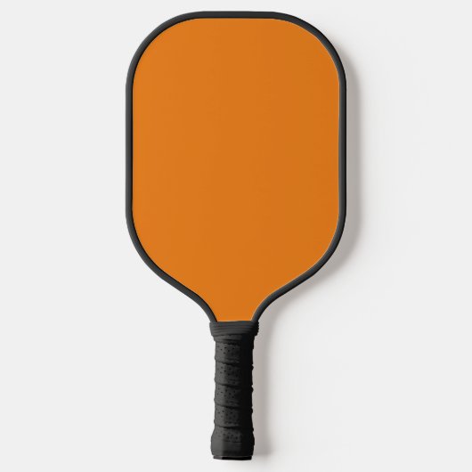 Oranje en blauwe handpalm pickleball paddle (Achterkant)