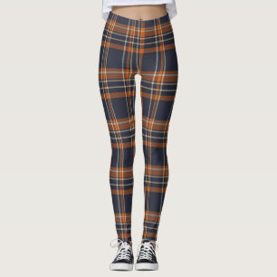 Oranje en blauwe speldenLeggings Leggings