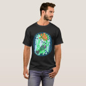Oranje En Blauwe Vis T-shirt (Voorkant volledig)