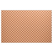 Oranje en bruin patroon stof (Yard (91,4 cm))