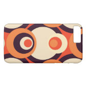 Oranje en bruine roofvijvers Abstract Case-Mate iPhone Case (Achterkant (Horizontaal))