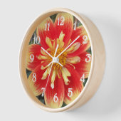 Oranje en geel Collarette Dahlia Floral (Hoek)