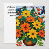 Oranje en geel kaart (Voorkant / Achterkant)