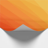 Oranje en geel veelhoekig cadeaupapier (Hoek)