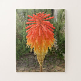 Oranje en Gele Bloem Legpuzzel