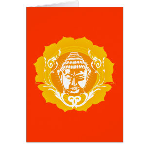 Oranje en gele boeddha