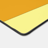 Oranje en gele geometrische bureaumatten (Hoek)