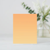 Oranje en gele gradiëntachtergrond (Staand voorkant)