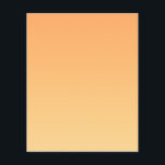 Oranje en gele gradiëntachtergrond flyer<br><div class="desc">Een oranje en gele gradiënt.</div>