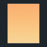 Oranje en gele gradiëntachtergrond flyer<br><div class="desc">Een oranje en gele gradiënt.</div>