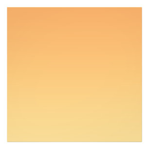 Oranje en gele gradiëntachtergrond foto afdruk