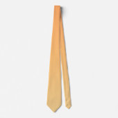 Oranje en gele gradiëntachtergrond stropdas (Voorkant)