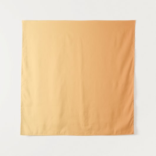 Oranje en gele gradiëntachtergrond wandkleed (Voorkant (horizontaal))