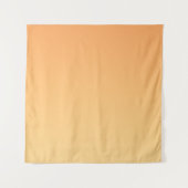 Oranje en gele gradiëntachtergrond wandkleed (Voorkant)