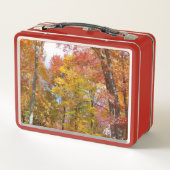 Oranje en gele Herfst Trees herfst Fotografie (Achterkant)