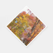 Oranje en gele Herfst Trees herfst Fotografie Servet (Hoek)