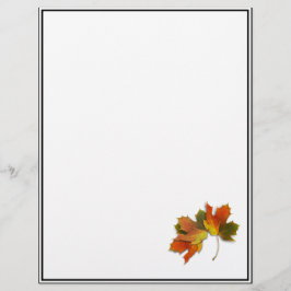 Oranje en gouden herfst