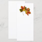 Oranje en gouden herfst (Voorkant / Achterkant)