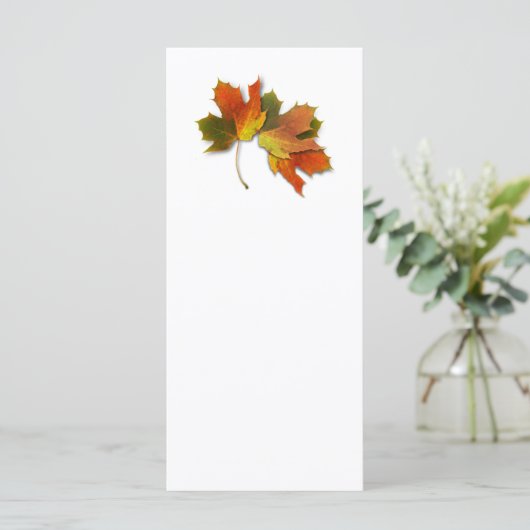 Oranje en gouden herfst (Staand voorkant)