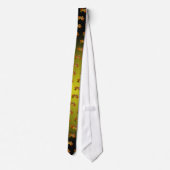 Oranje en gouden herfst stropdas (Achterkant)