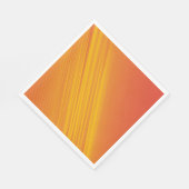 Oranje en gradiëntgeel ontwerp servet (Hoek)