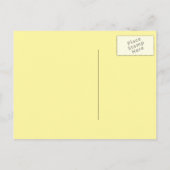 Oranje en groen Afrikaans koppel slaan de datum op Aankondigingskaart (Achterkant)