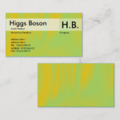 Oranje en groen visitekaartje (Voorkant / Achterkant)