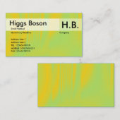 Oranje en groen visitekaartje (Voorkant / Achterkant)