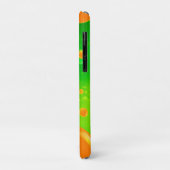 Oranje en groene bubbel Abstracte kunst Case-Mate iPhone Case (Achterkant/links)