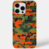 Oranje en groene camouflage, leger, leger Case-Mate iPhone case (Achterkant)