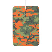Oranje en groene camouflage, leger, leger luchtverfrisser (Voorkant)