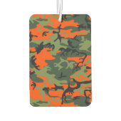Oranje en groene camouflage, leger, leger luchtverfrisser (Achterkant)