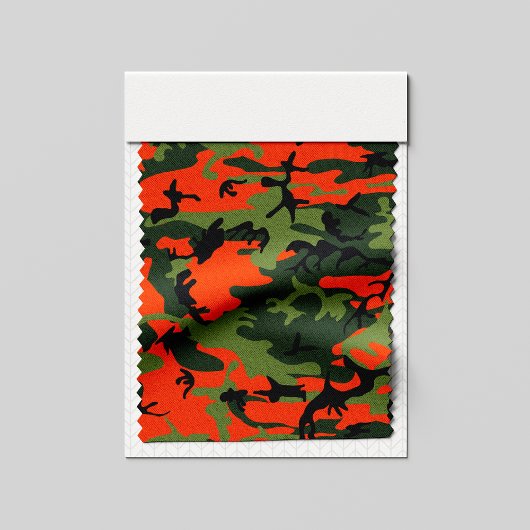 Oranje en groene camouflage, leger, leger stof