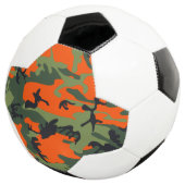 Oranje en groene camouflage, leger, leger voetbal (Drie kwart)