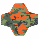 Oranje en groene camouflage, leger, leger voetbal (Enkel)