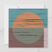 Oranje en groene cirkel (Voorkant)