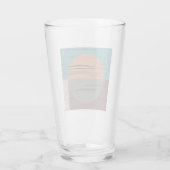 Oranje en groene cirkel glas (Achterkant)