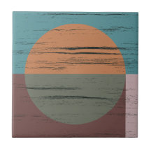 Oranje en groene cirkel