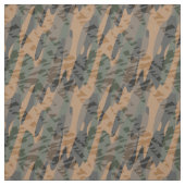 oranje en groene getextureerde camouflage stof (Swatch)